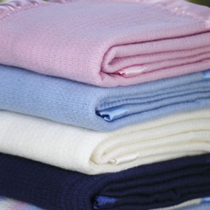 pure wool cot blanket